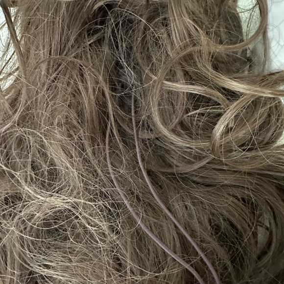 Ladies Women’s Long Curly Brown Brunette Wig - Picture 5 of 6